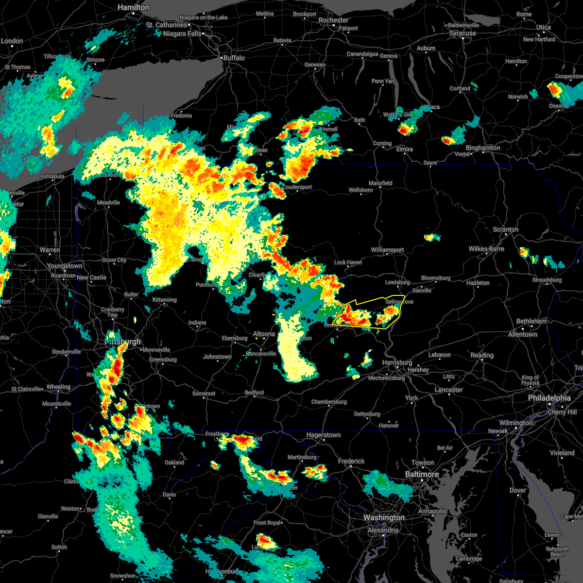 Interactive Hail Maps Hail Map for Richfield, PA