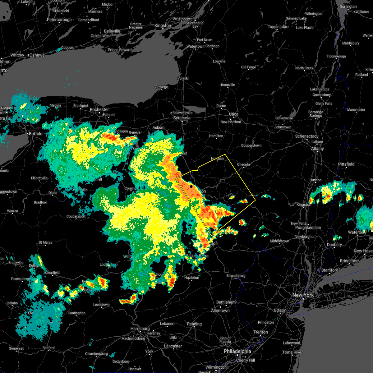 Interactive Hail Maps Hail Map for Franklin, NY