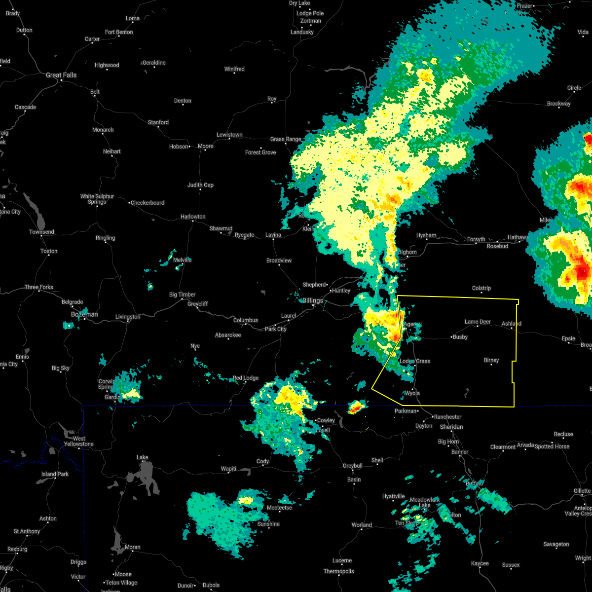 Interactive Hail Maps Hail Map for Lodge Grass, MT