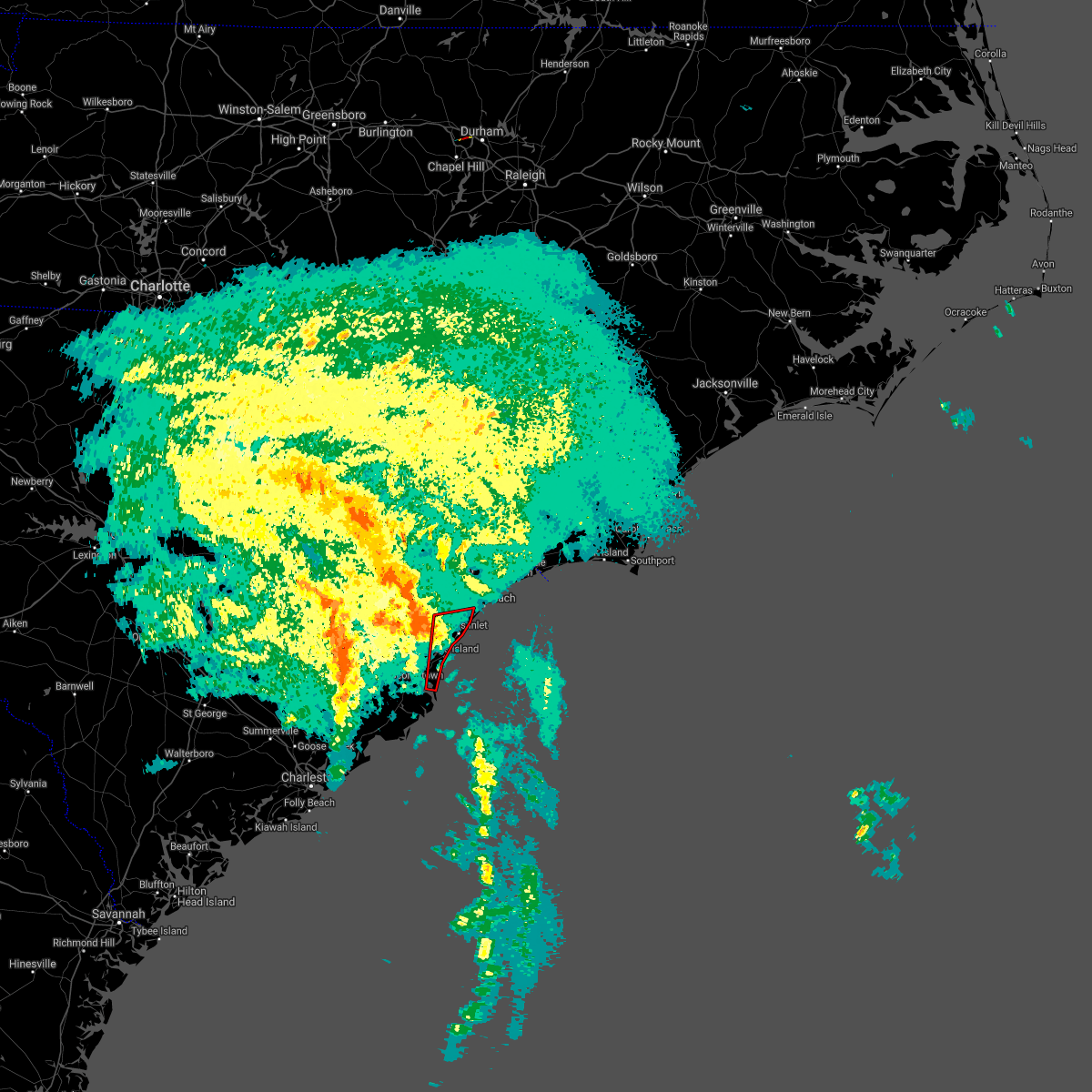 Interactive Hail Maps Hail Map for Murrells Inlet, SC