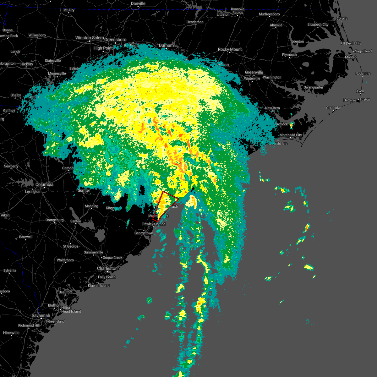 Interactive Hail Maps Hail Map for Murrells Inlet, SC