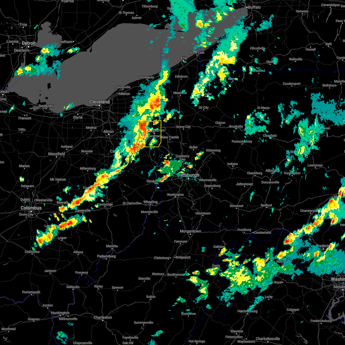 Interactive Hail Maps Hail Map for Damascus, OH