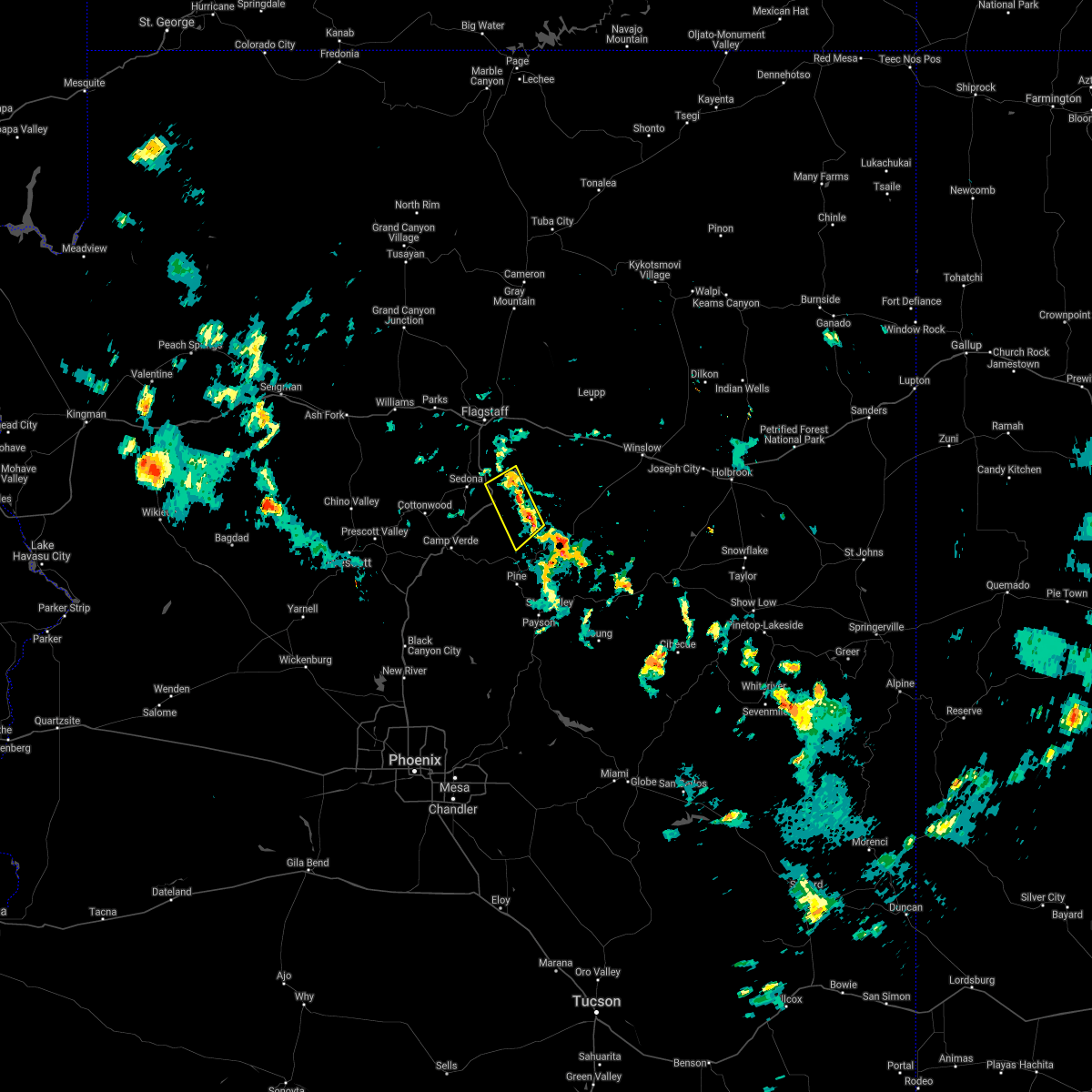 Interactive Hail Maps Hail Map for Munds Park, AZ