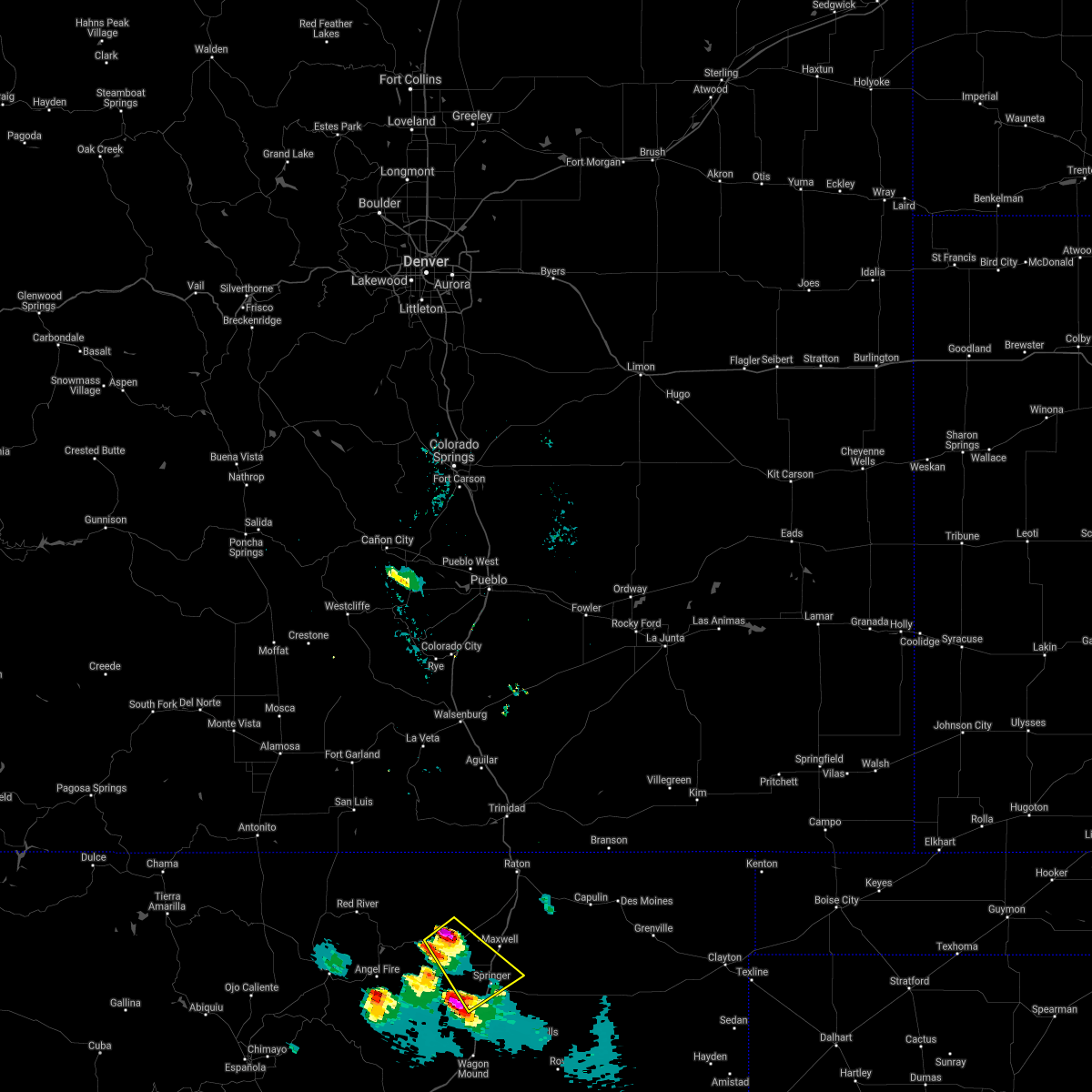 Interactive Hail Maps Hail Map for Springer, NM