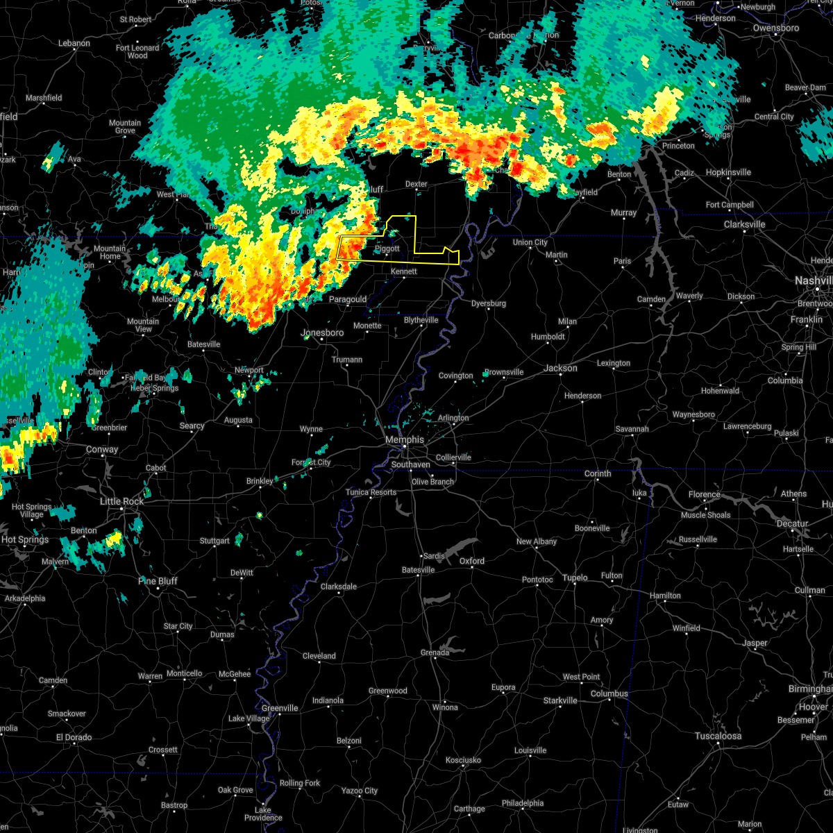 Interactive Hail Maps Hail Map for Corning, AR