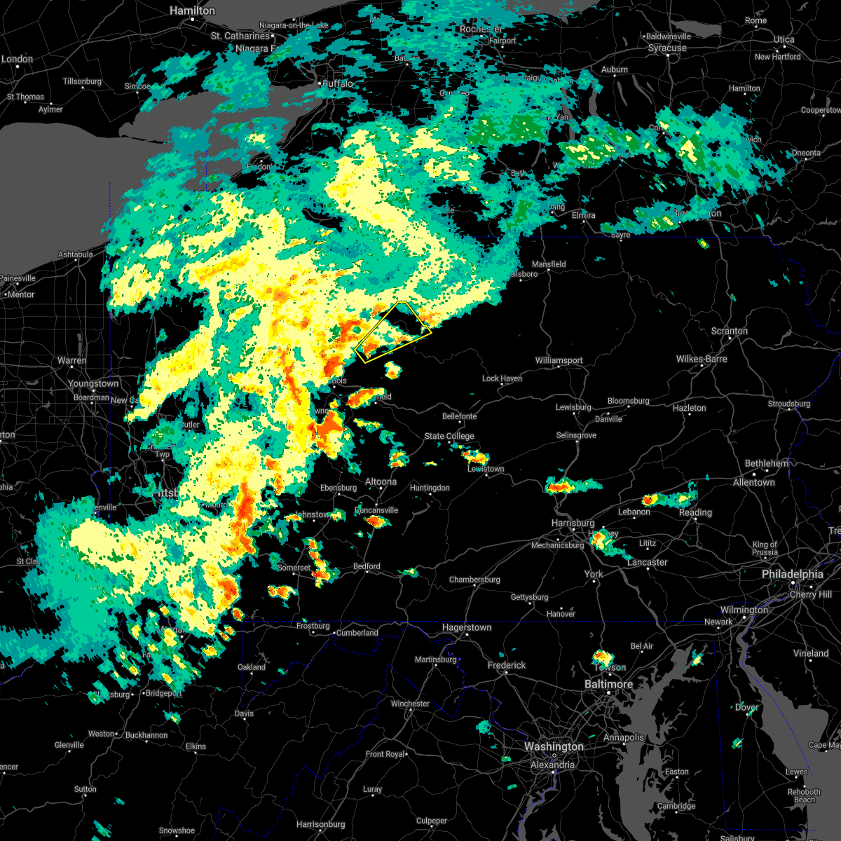 Interactive Hail Maps Hail Map for Emporium, PA