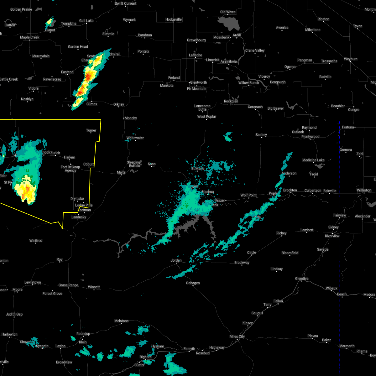 Interactive Hail Maps Hail Map for Big Sandy, MT