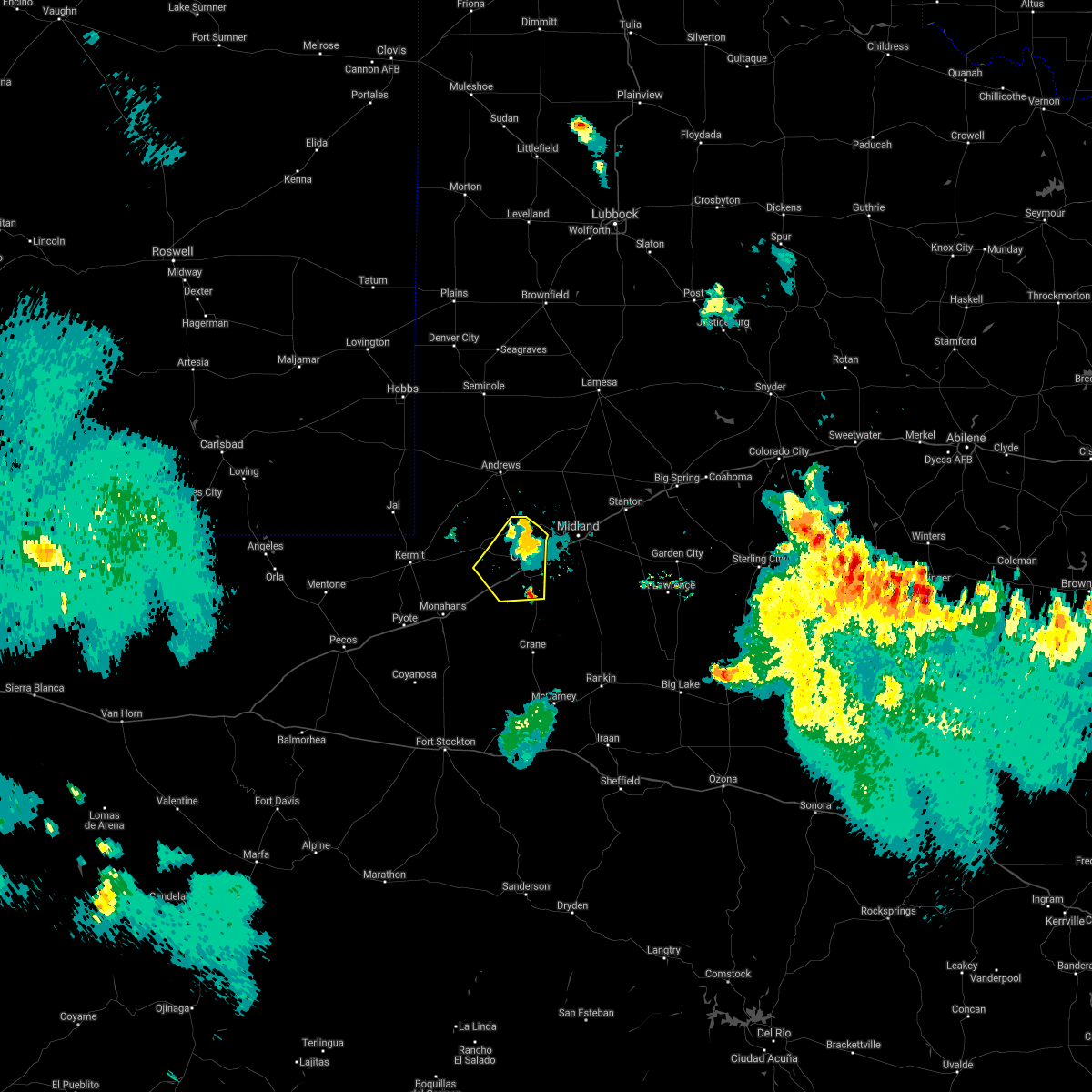 Hail Map for Odessa, TX Interactive Hail Maps