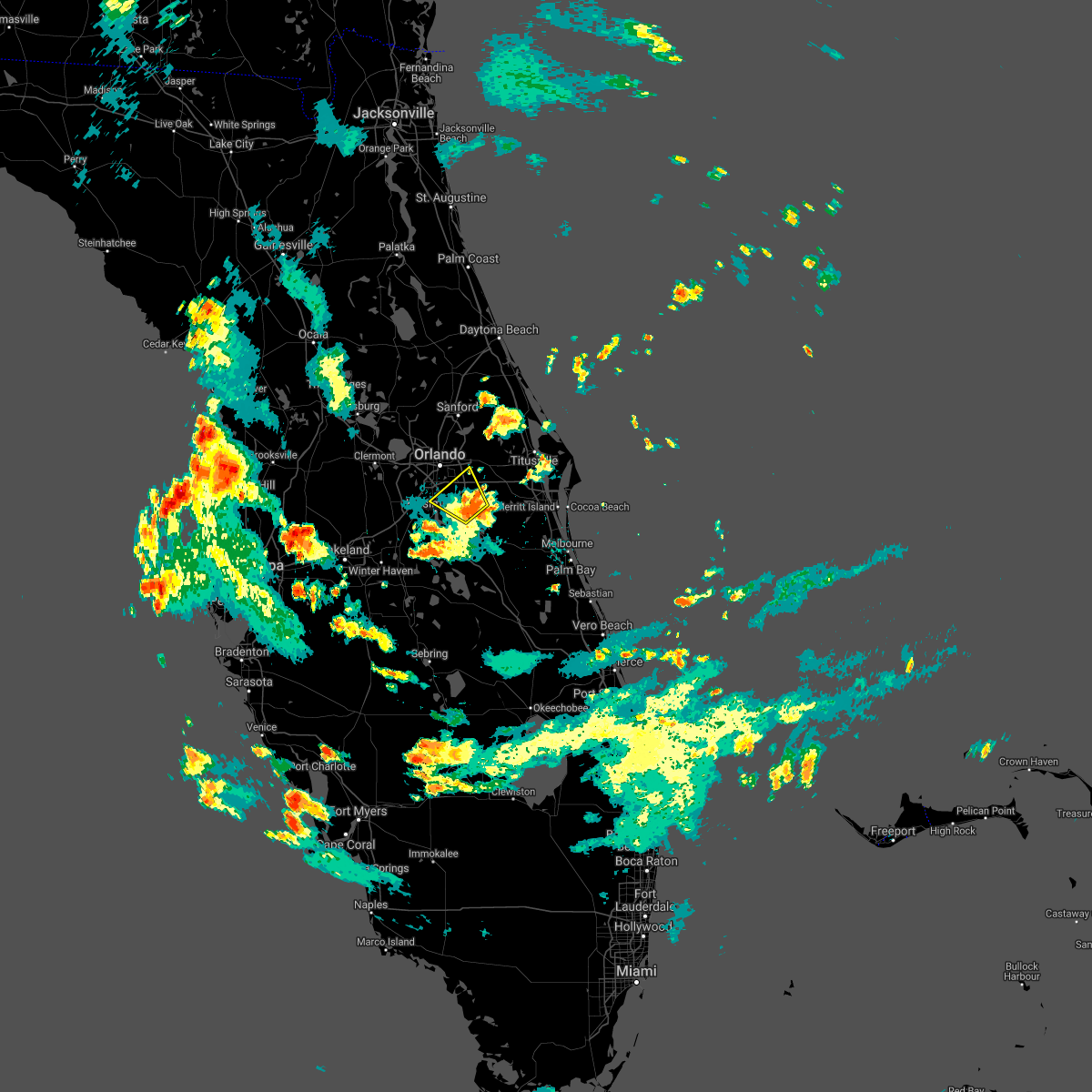 Hail Map for Kissimmee, FL Interactive Hail Maps