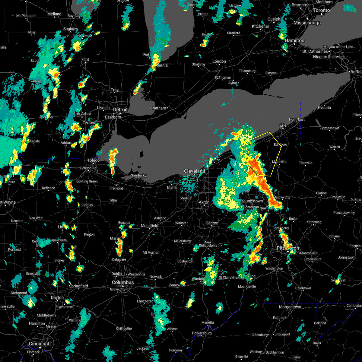 Interactive Hail Maps Hail Map for Girard, PA
