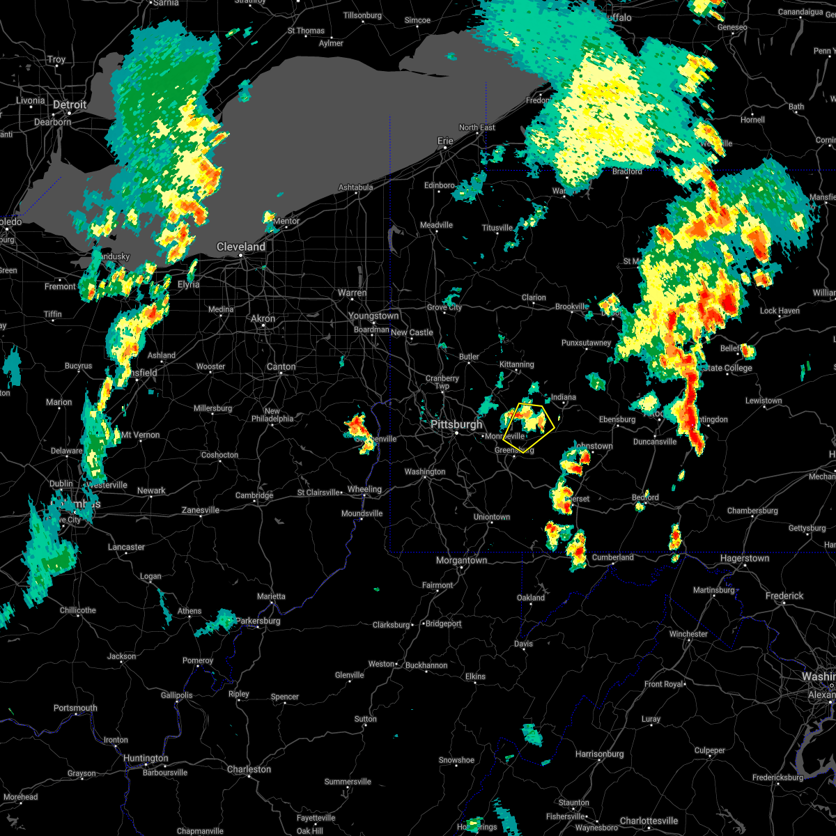 Interactive Hail Maps Hail Map for Blairsville, PA