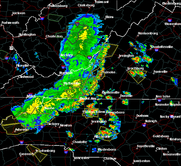 Interactive Hail Maps Hail Map for Martinsville, VA