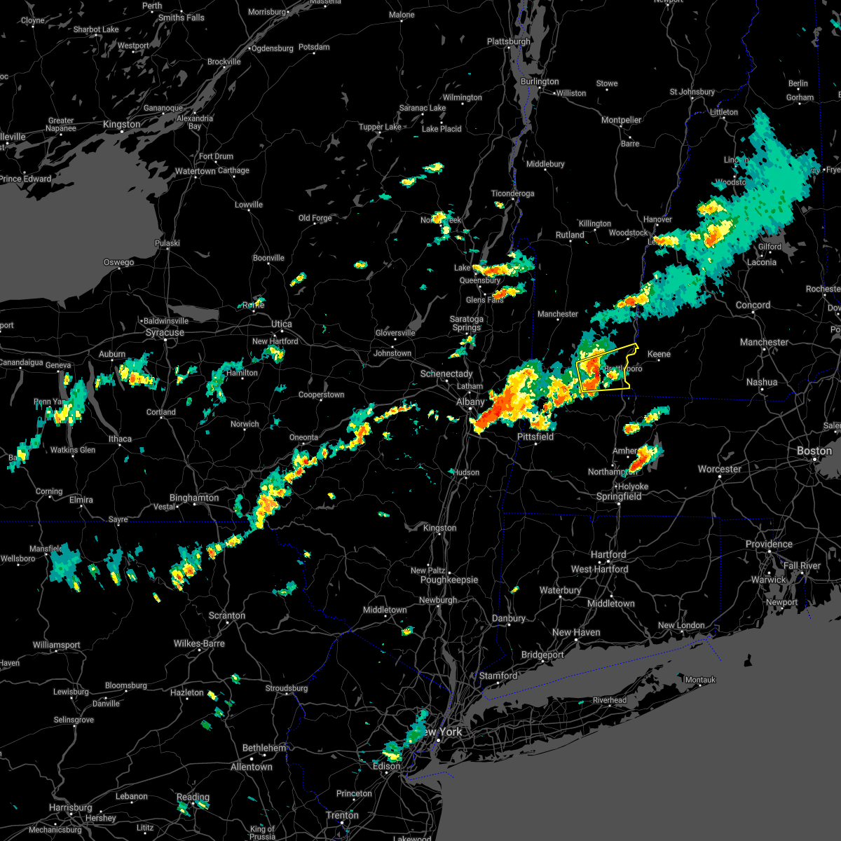 Interactive Hail Maps Hail Map for Hinsdale, NH