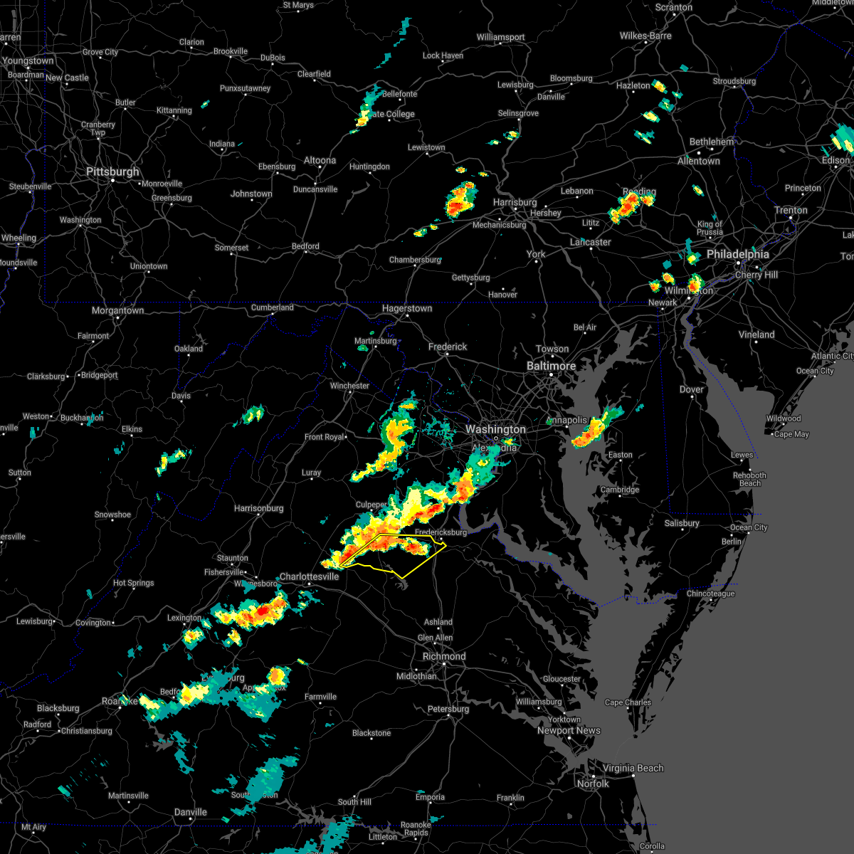 Interactive Hail Maps Hail Map for Fredericksburg, VA