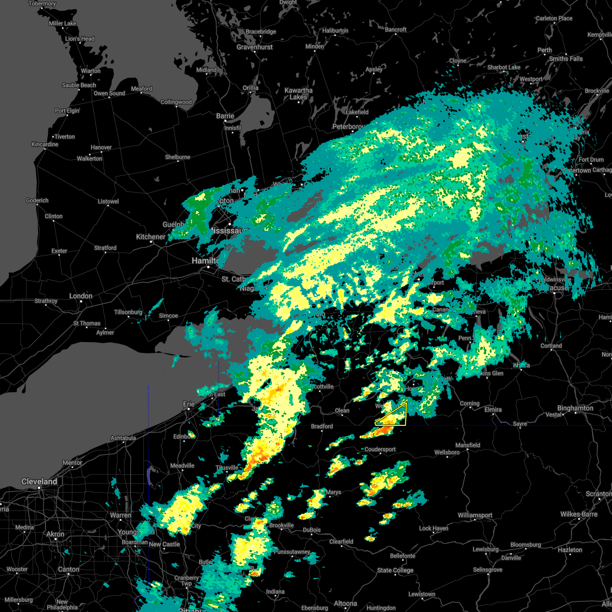 Interactive Hail Maps Hail Map for Andover, NY