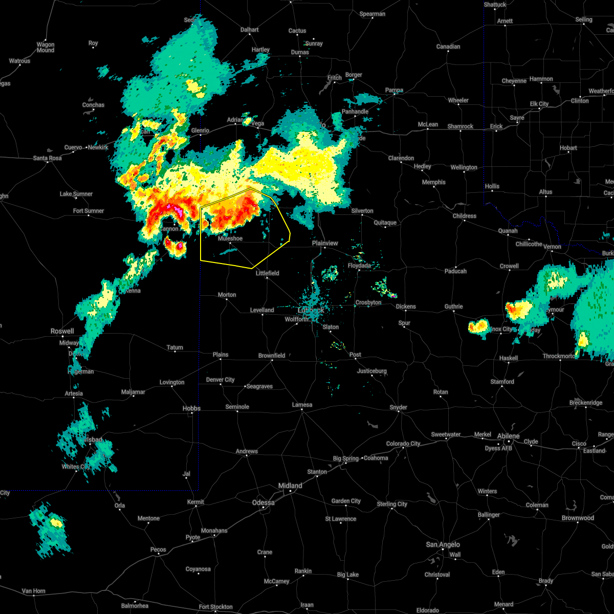 Hail Map for Bovina, TX Interactive Hail Maps