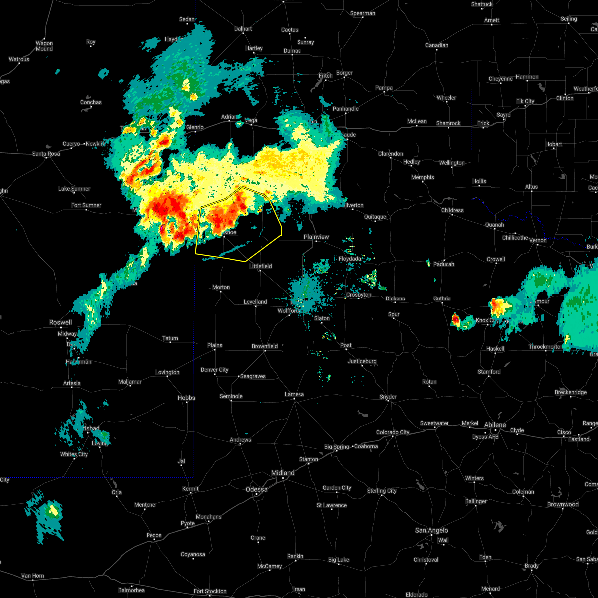 Hail Map for Dimmitt, TX Interactive Hail Maps