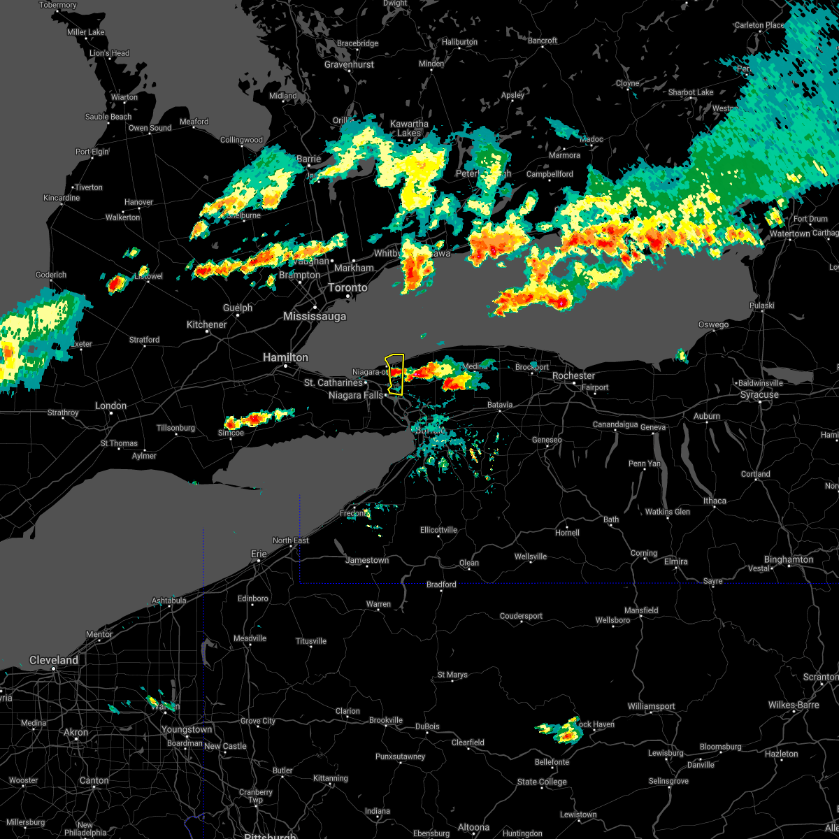 Interactive Hail Maps Hail Map for Youngstown, NY