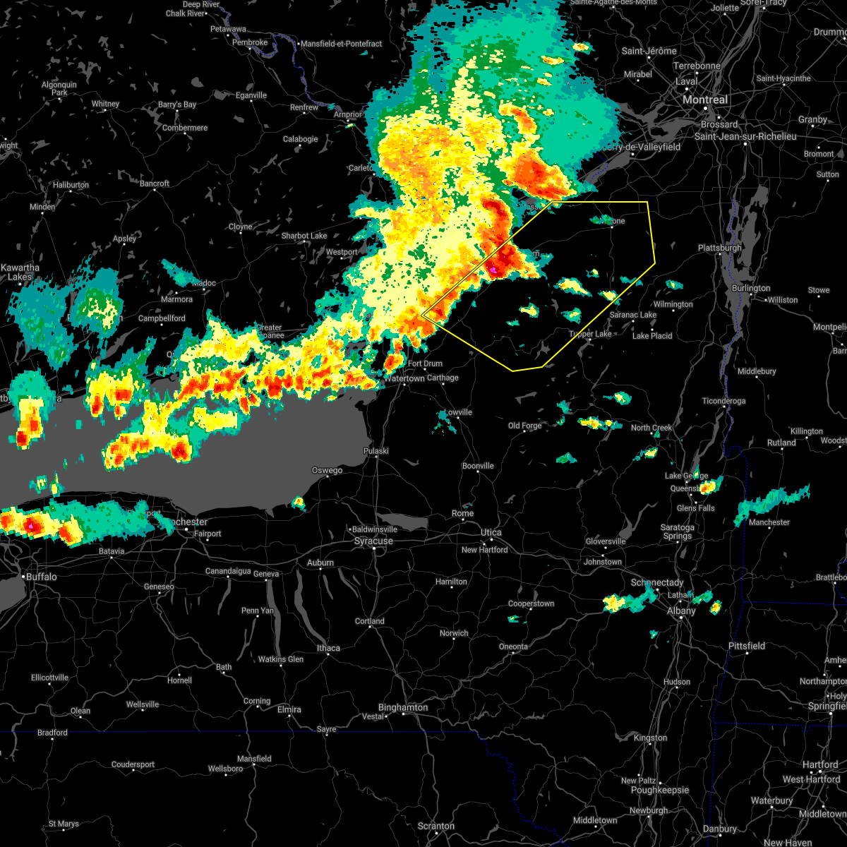 Interactive Hail Maps Hail Map for Gouverneur, NY