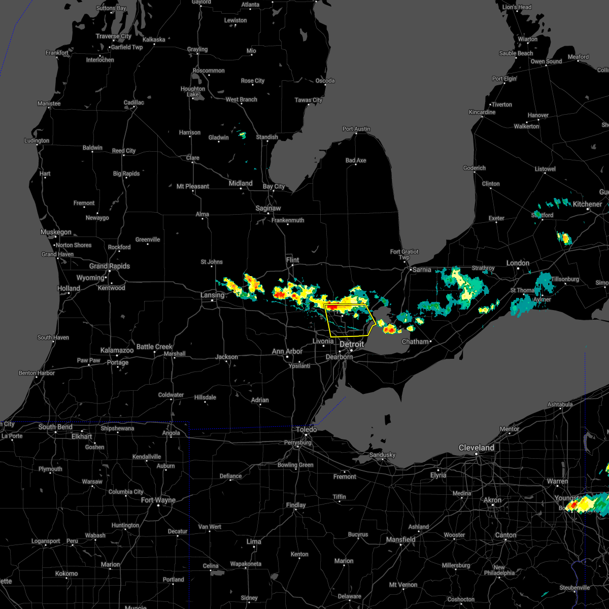 Interactive Hail Maps Hail Map for Bloomfield Hills, MI