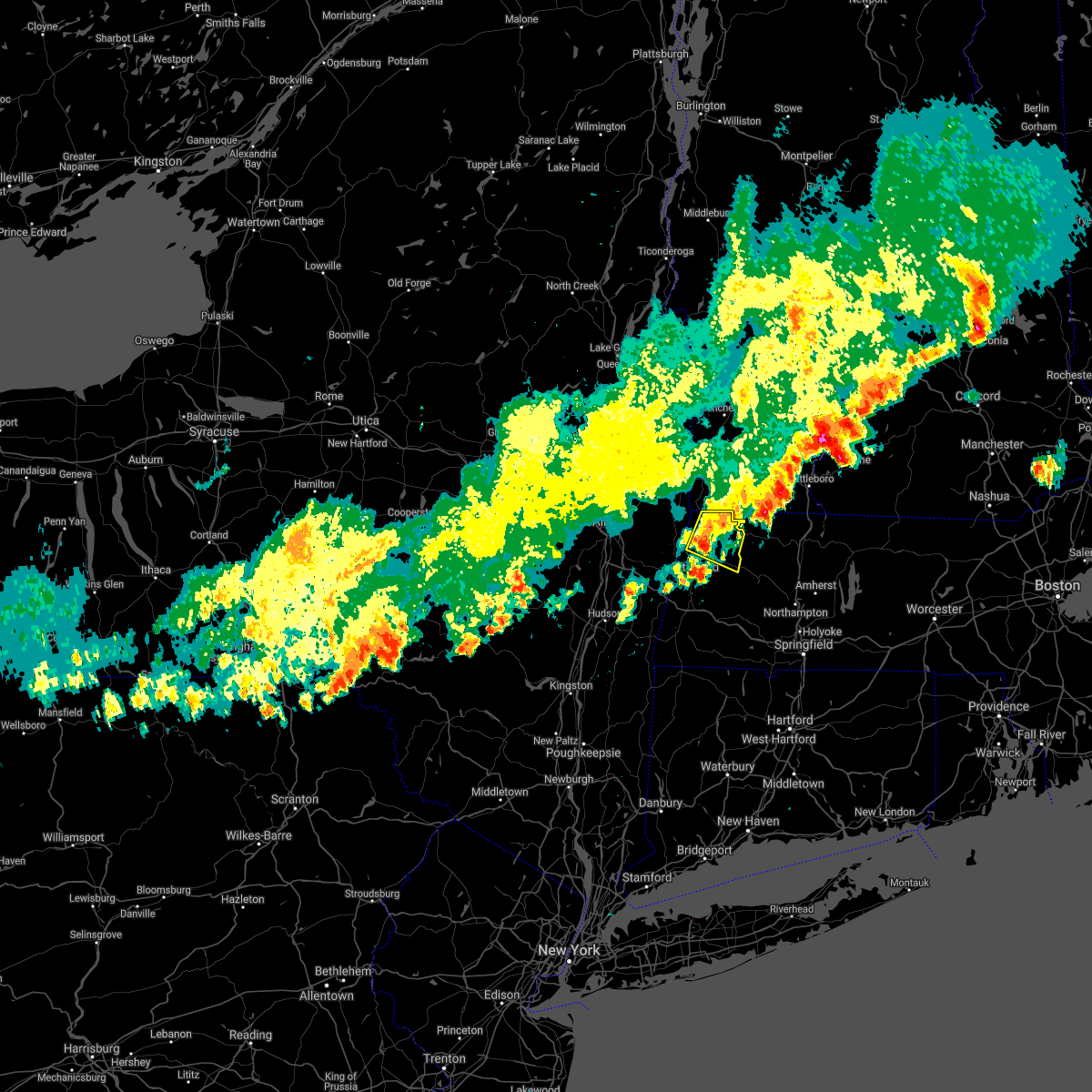 Interactive Hail Maps Hail Map for Cheshire, MA