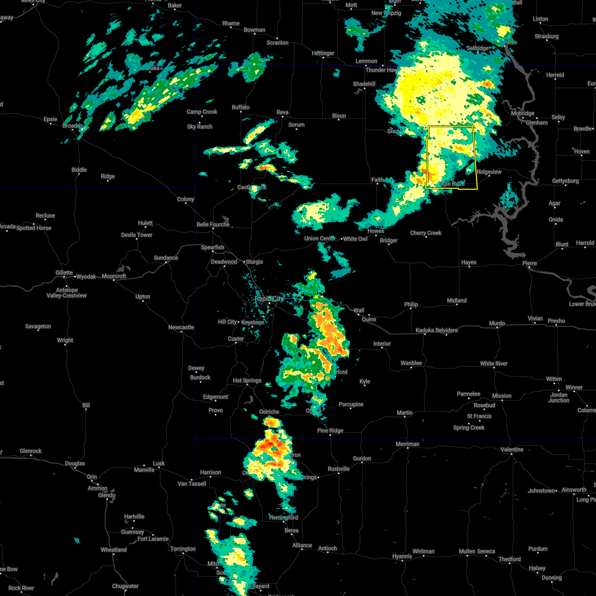 Interactive Hail Maps Hail Map for Isabel, SD