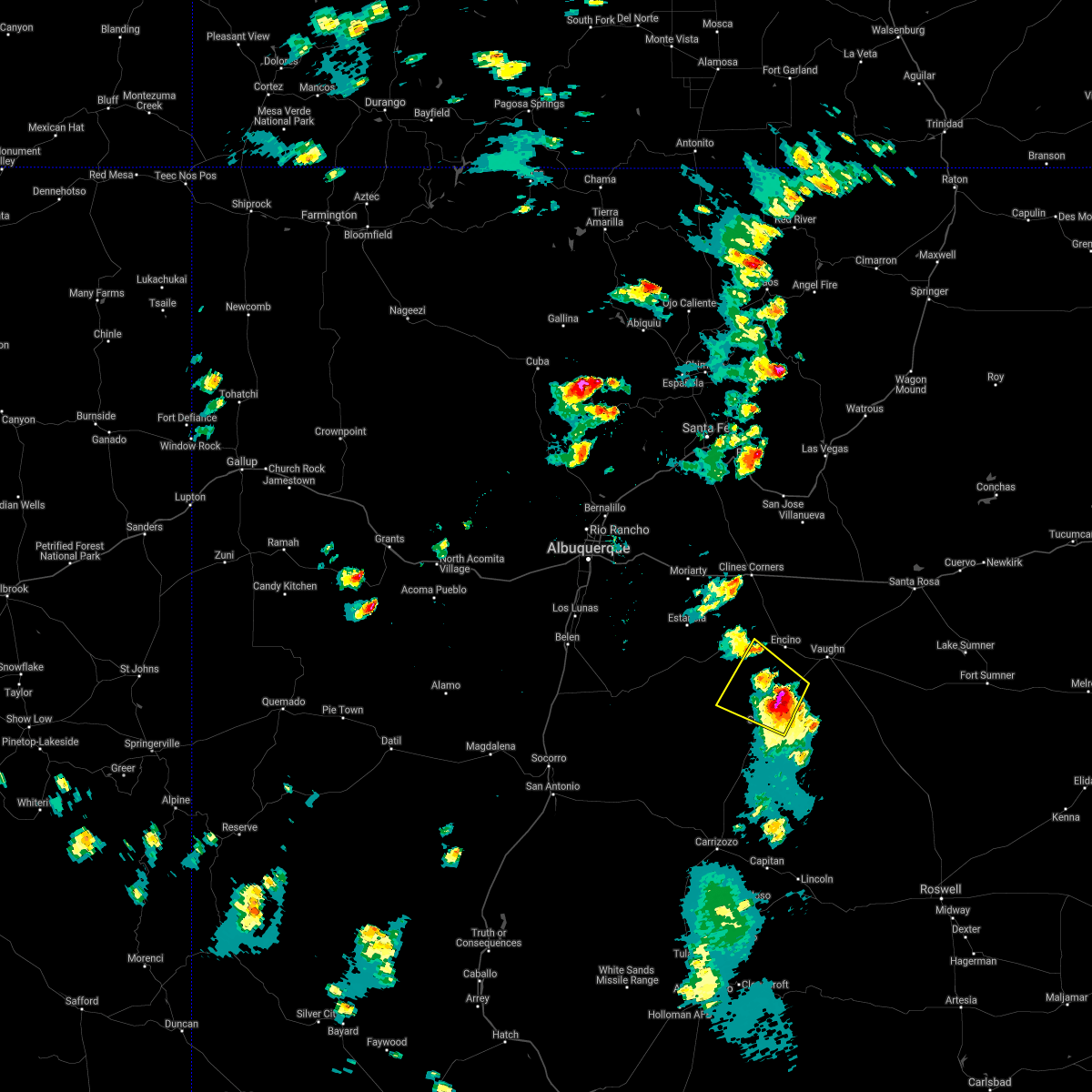 Interactive Hail Maps Hail Map for Duran, NM