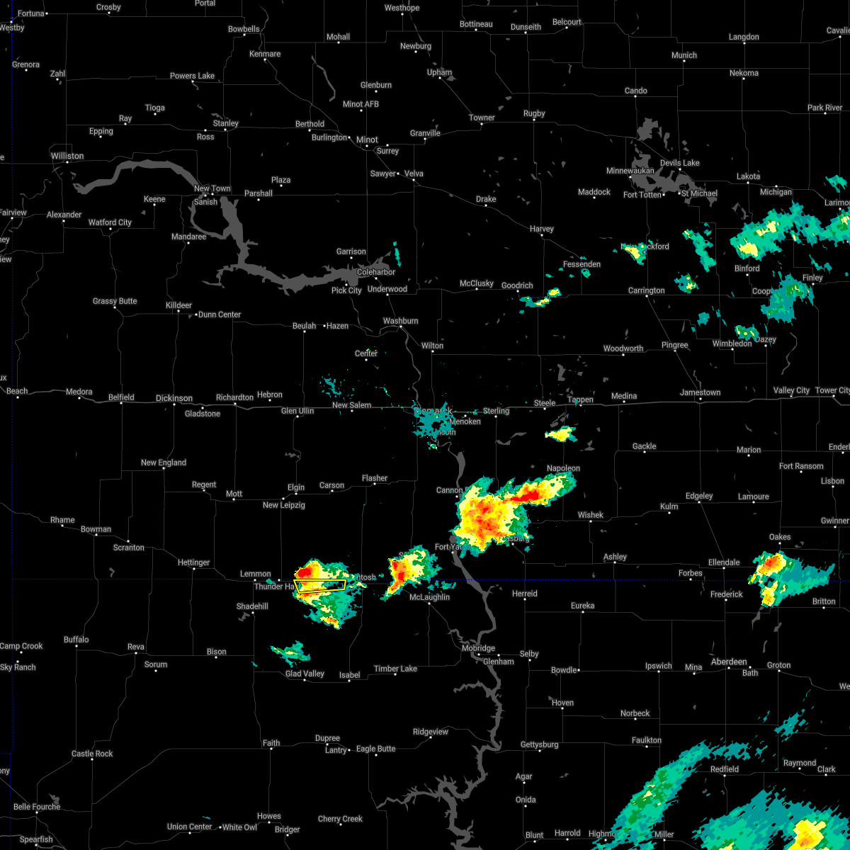 Interactive Hail Maps Hail Map for Morristown, SD