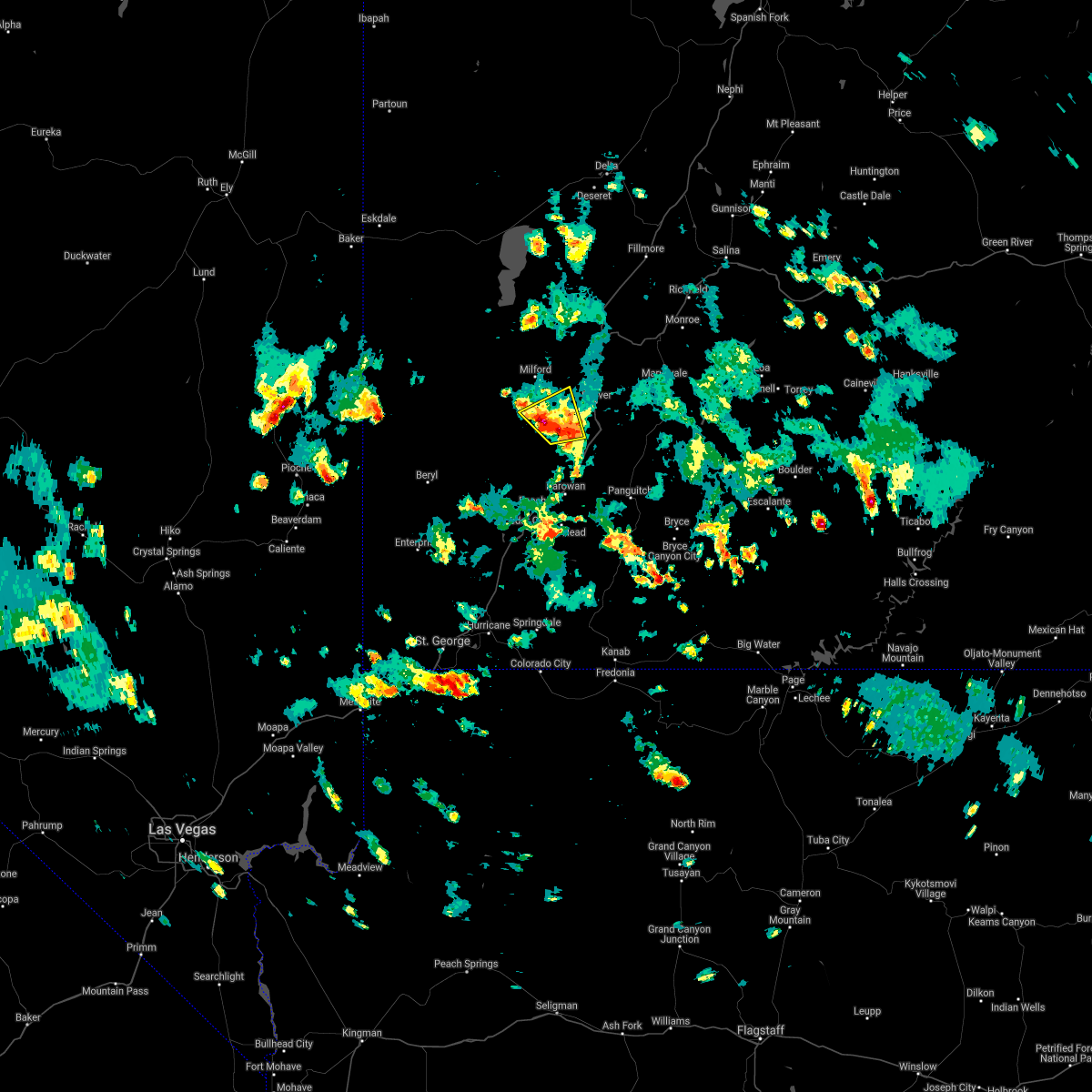 Interactive Hail Maps Hail Map for Minersville, UT