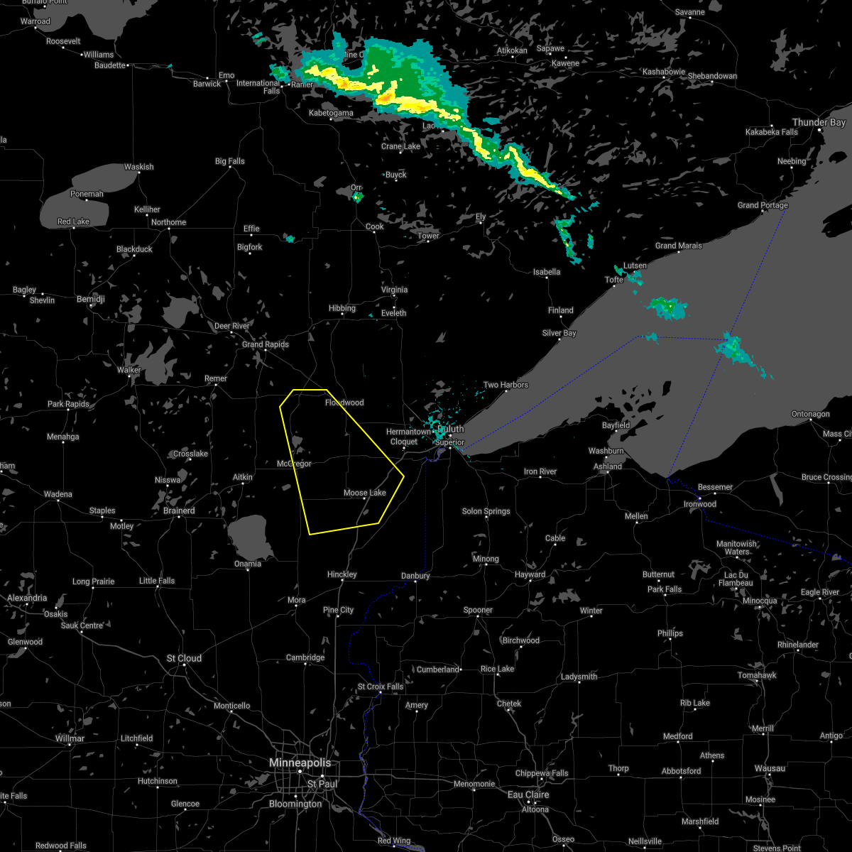 Interactive Hail Maps Hail Map for Sturgeon Lake, MN