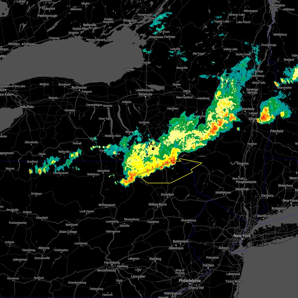 Interactive Hail Maps Hail Map for Union Dale, PA