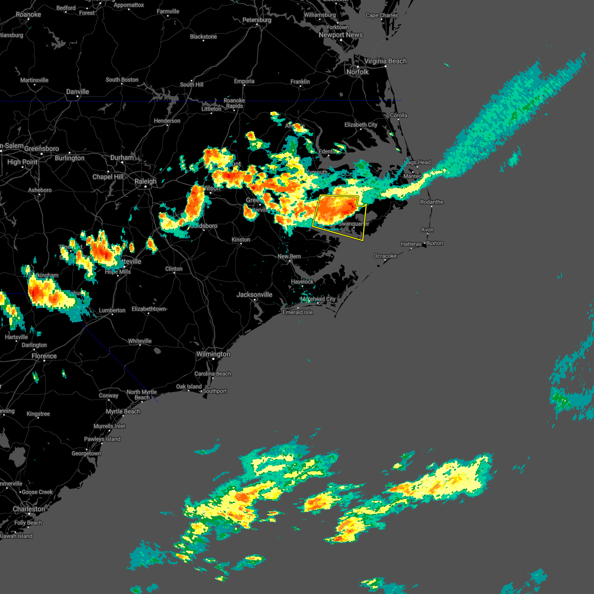 Interactive Hail Maps Hail Map for Belhaven, NC