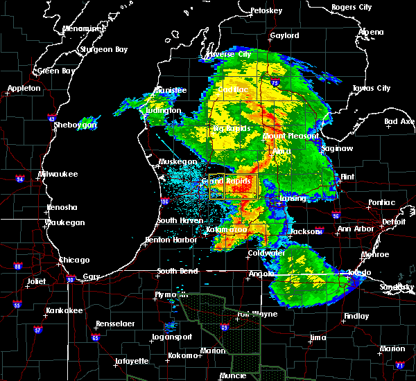 Interactive Hail Maps Hail Map for Fowler, MI