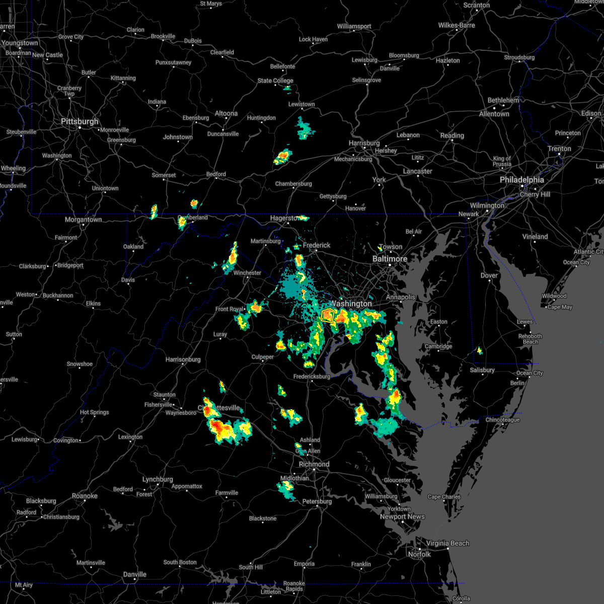Interactive Hail Maps Hail Map for Fairfax, VA