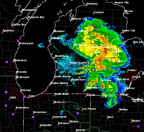 Interactive Hail Maps Hail Map for DeWitt, MI