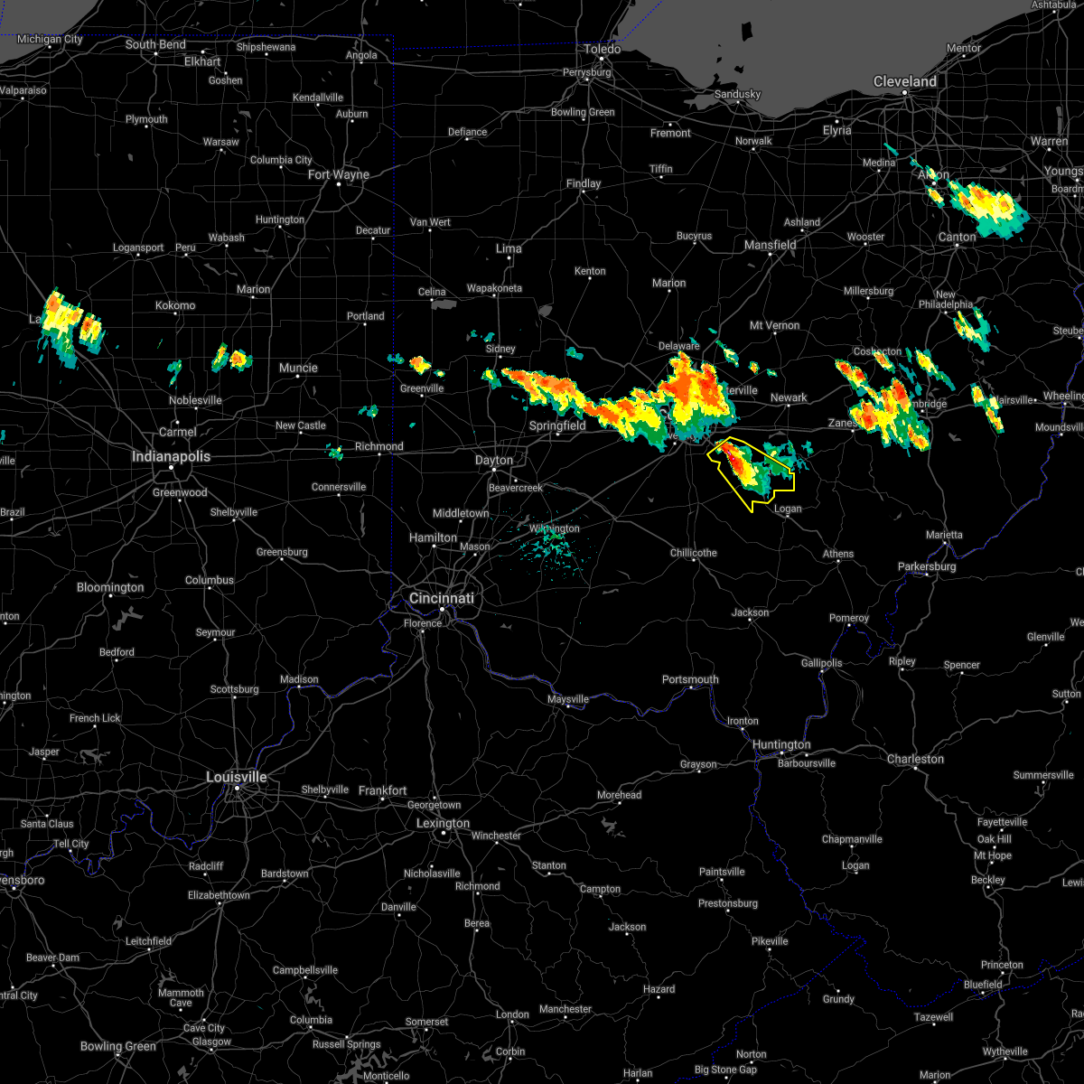 Interactive Hail Maps Hail Map for Sugar Grove, OH