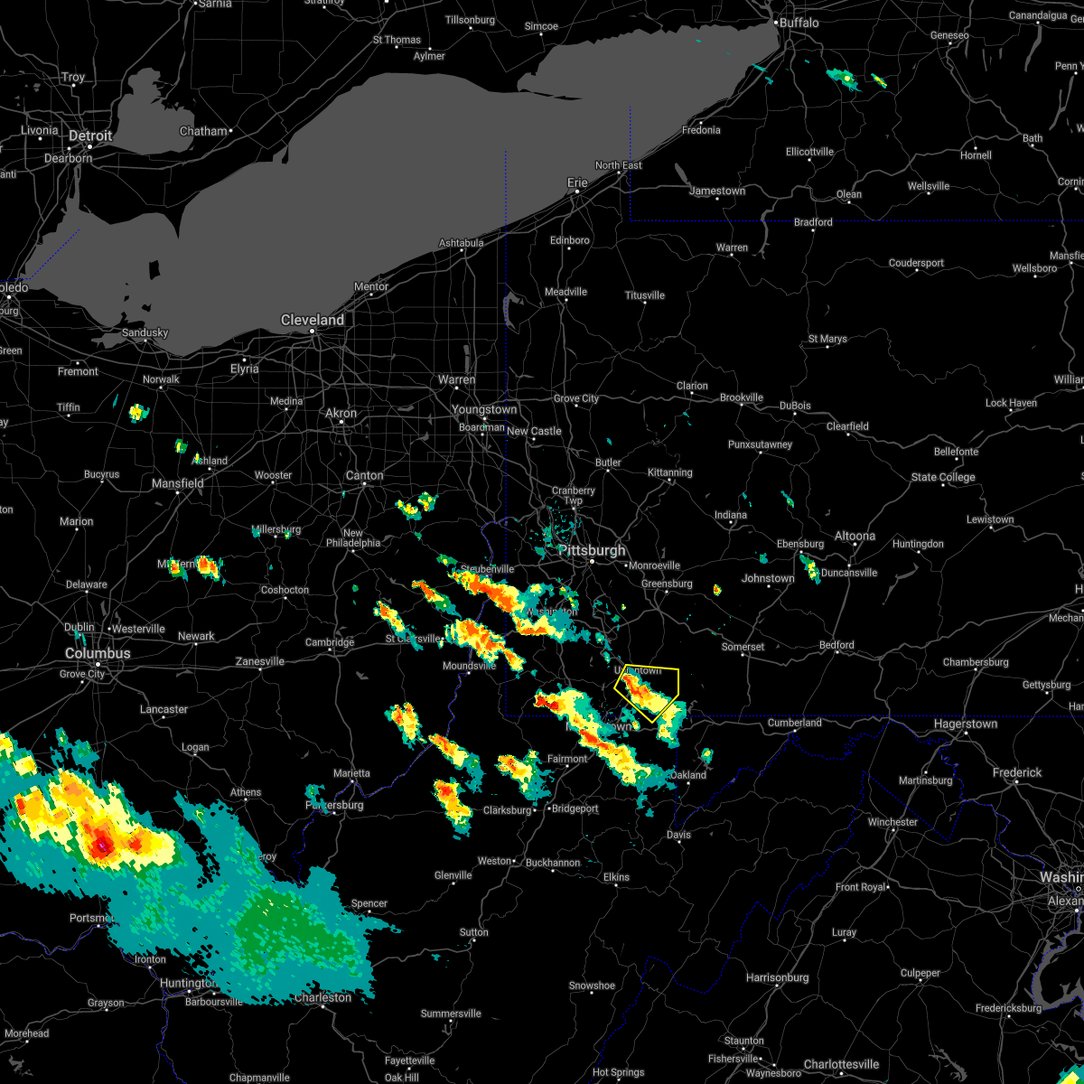 Interactive Hail Maps Hail Map for Fairchance, PA