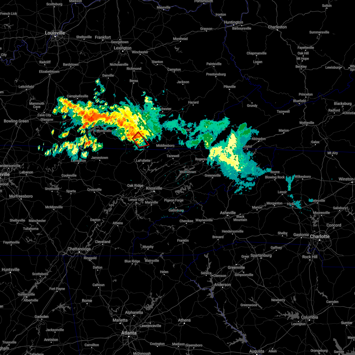 Interactive Hail Maps Hail Map for Williamsburg, KY