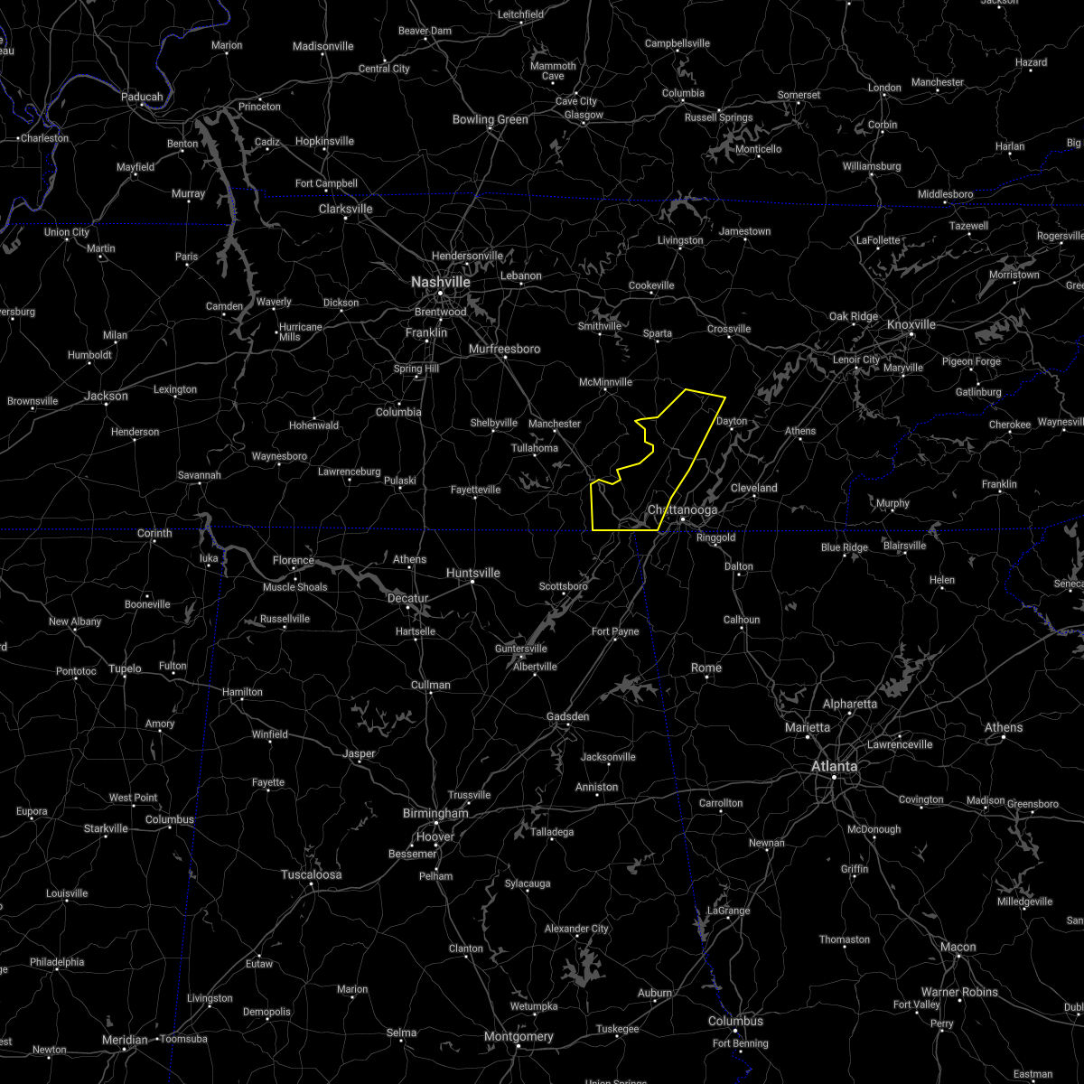 Interactive Hail Maps Hail Map for Pikeville, TN