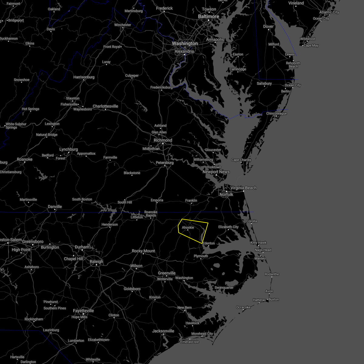 Interactive Hail Maps Hail Map for Aulander, NC