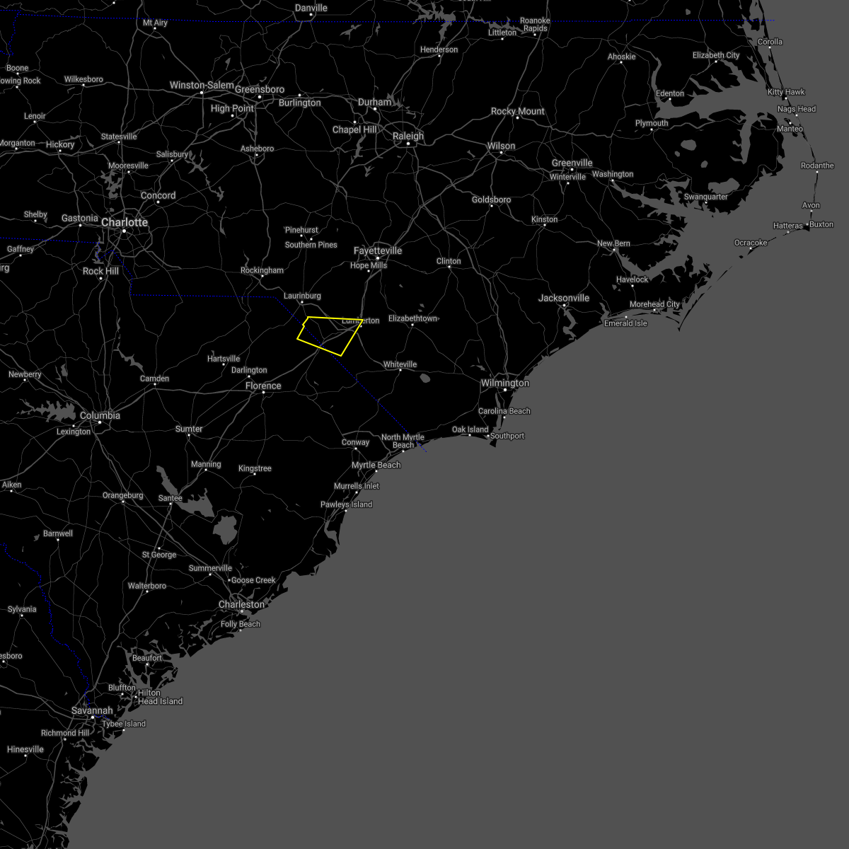 Interactive Hail Maps Hail Map for Lumberton, NC