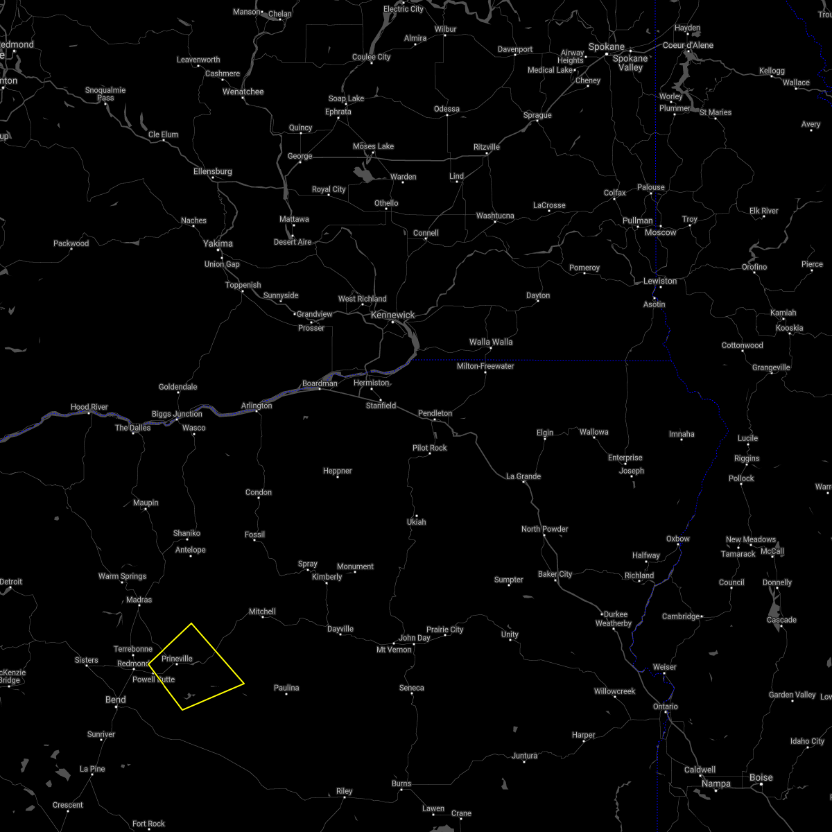 Interactive Hail Maps Hail Map for Prineville, OR