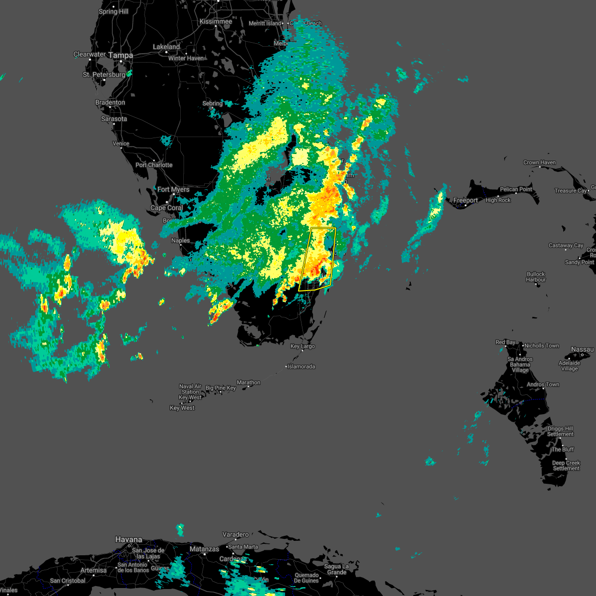 Interactive Hail Maps Hail Map for Margate, FL