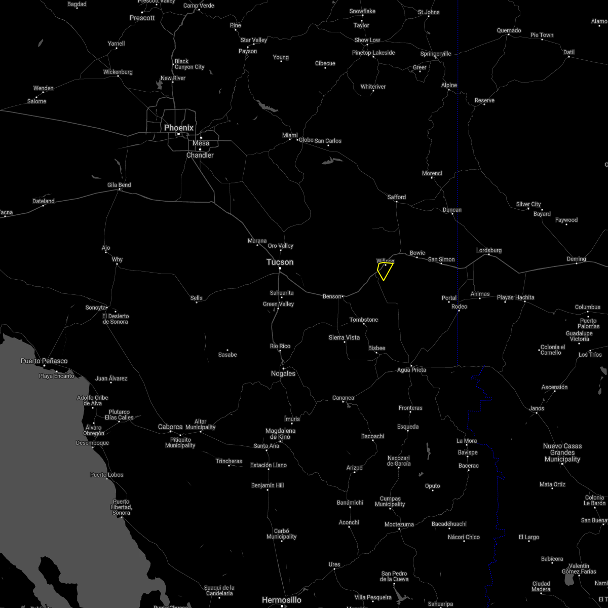 Interactive Hail Maps Hail Map for Willcox, AZ