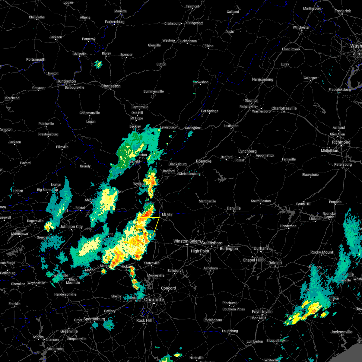Interactive Hail Maps Hail Map for Sparta, NC