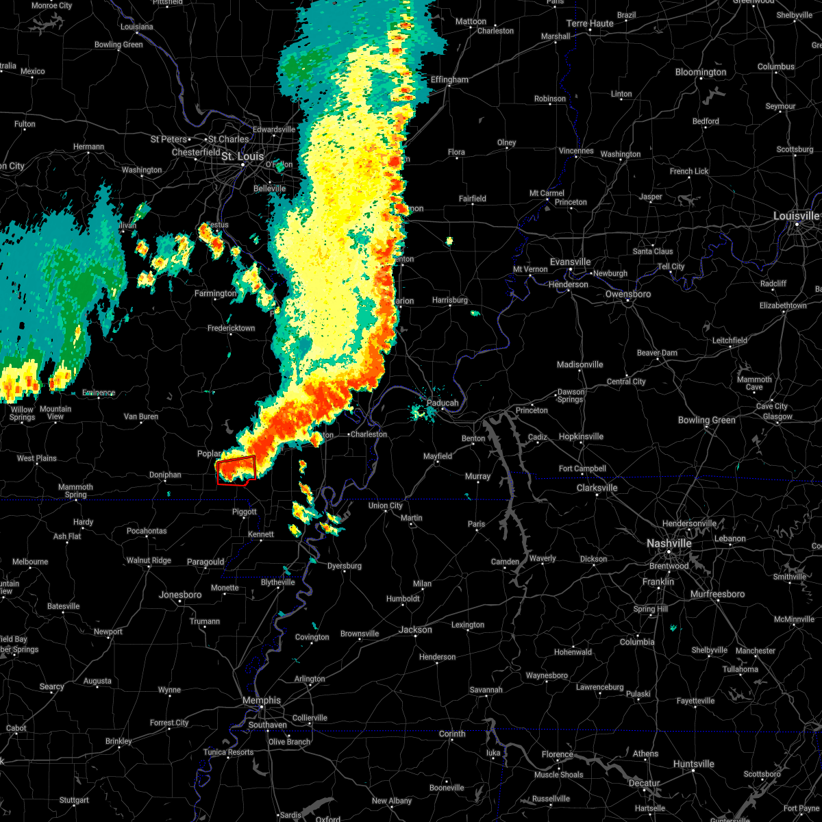 Interactive Hail Maps Hail Map for Qulin, MO