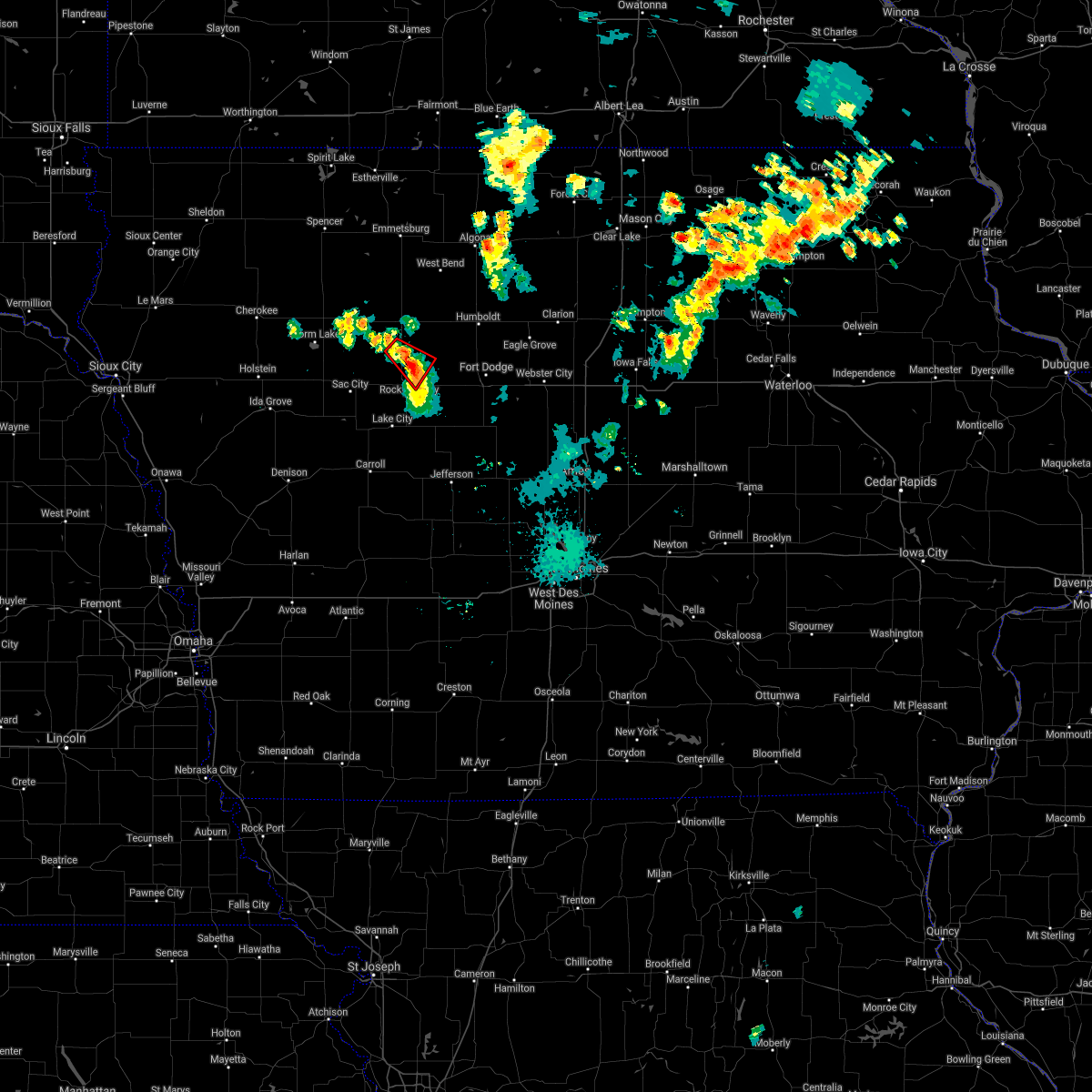 Interactive Hail Maps Hail Map for Manson, IA
