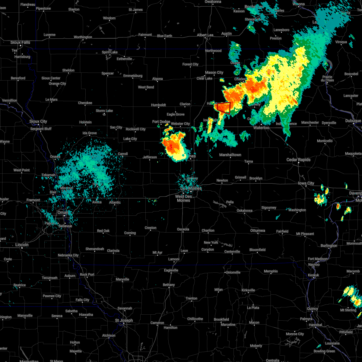 Interactive Hail Maps Hail Map for Dumont, IA