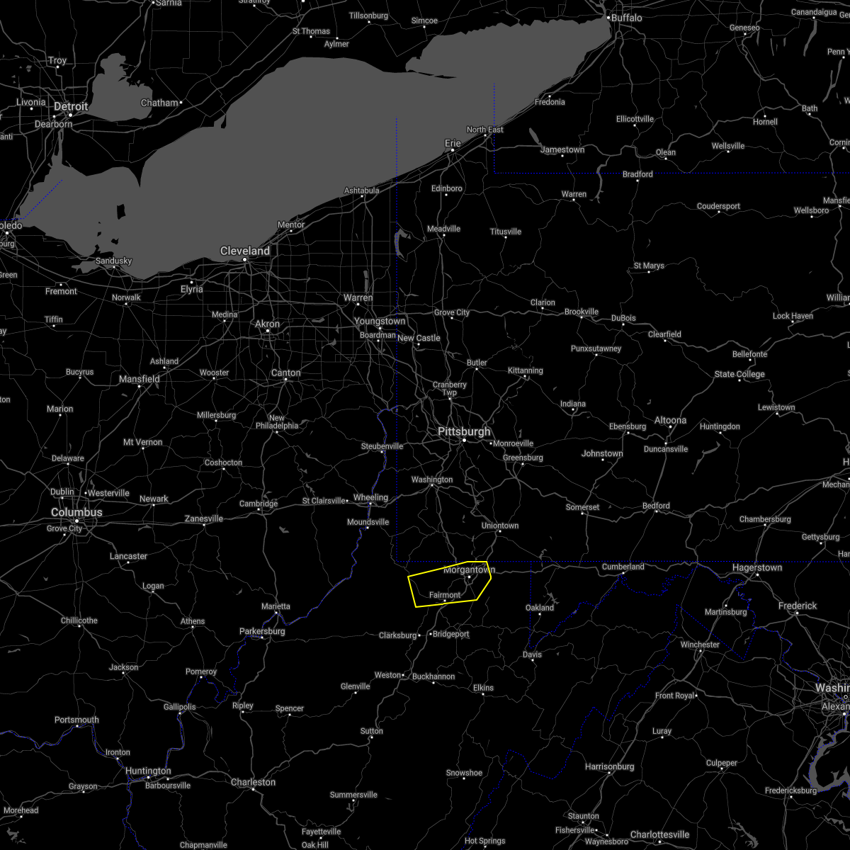 Interactive Hail Maps Hail Map for Mannington, WV