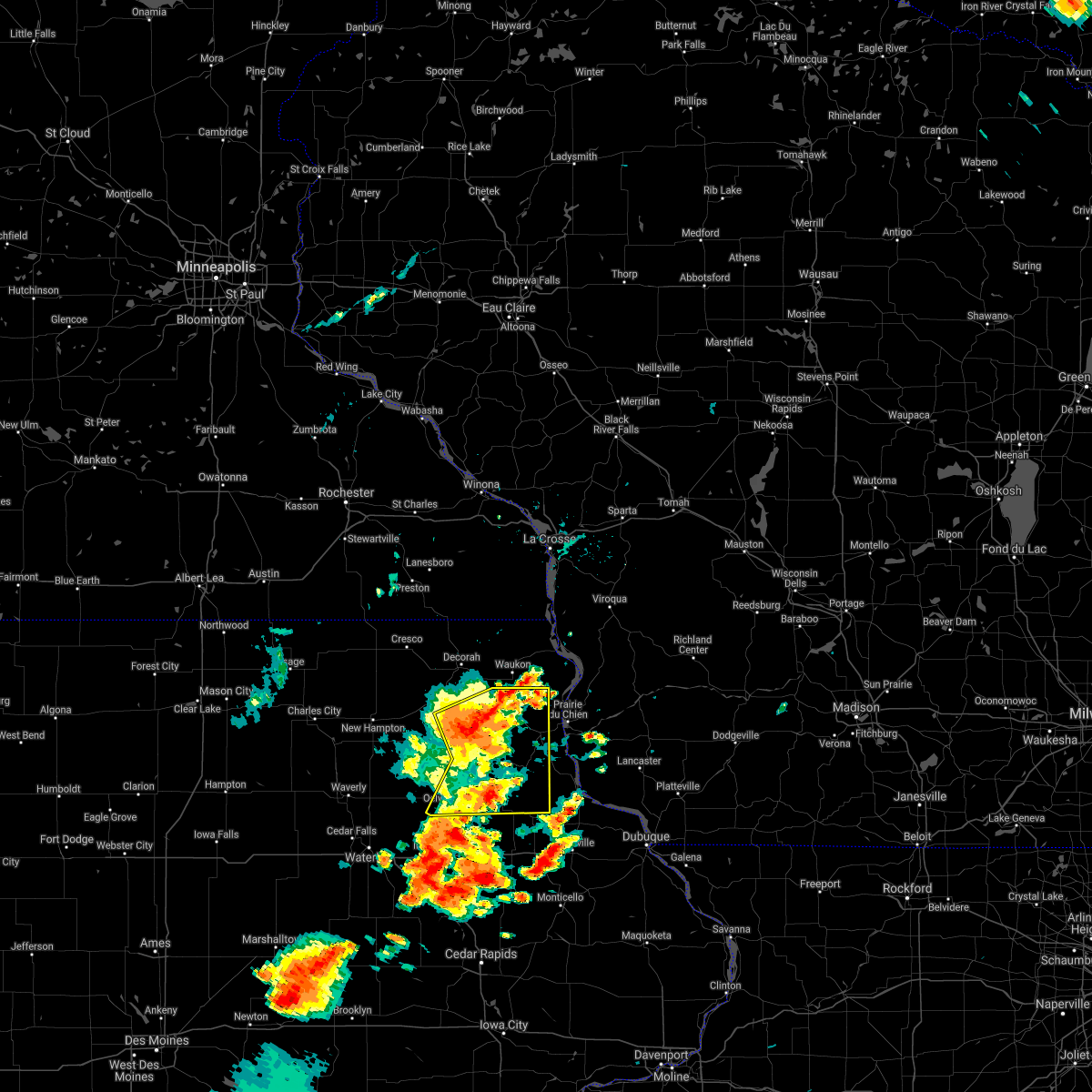 Interactive Hail Maps Hail Map for Elgin, IA